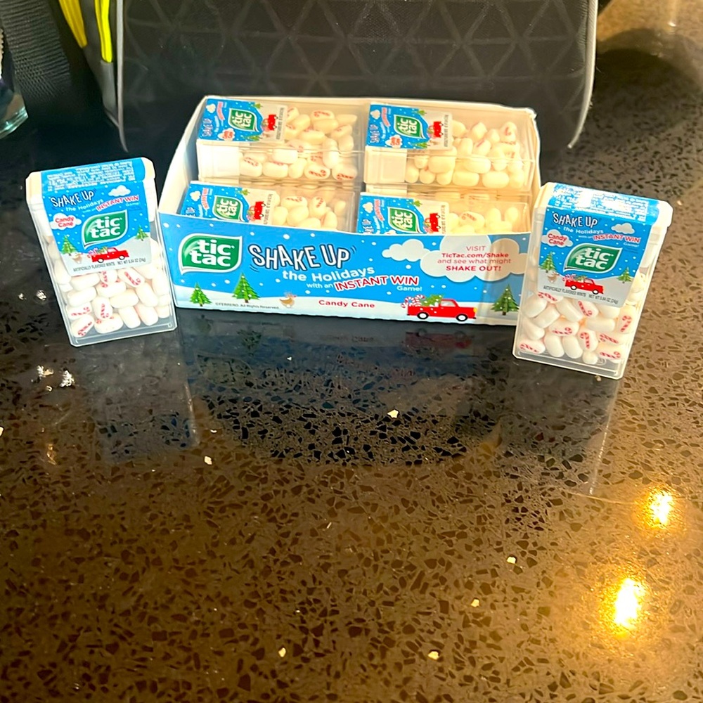 Tic Tac Candy Cane Mints